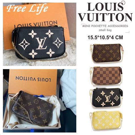 lv pochette accessoires ราคา|กระเป๋ารุ่น Mini Pochette Accessoires .